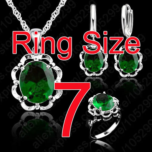 Top Quality New 925 Sterling Silver Jewelry Sets