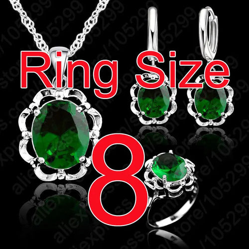 Top Quality New 925 Sterling Silver Jewelry Sets