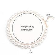 New Simple Imitation Freshwater Pearl Chain Necklaces For Women