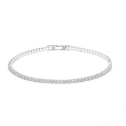 Sterling 925 Silver Jewelry 16cm to 19cm Tennis Bracelet 2mm Zirconia