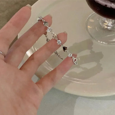 Y2K Zircon Ins Bracelets for Women Korean Fashion Sweet Girls