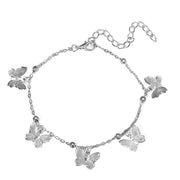 Bohemian Trend Fashion Anklets Golden Silver Color Butterfly